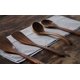 thumbnail image 3 of Utensilios de cocina de madera, juego de utensilios de cocina de madera de teca natural, espátula de madera dura antiadherente y cucharas de madera, 3 of 8