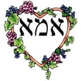thumbnail image 2 of CafePress - Mother Heart In Hebrew Mug - 11 oz Ceramic Mug - Novelty Coffee Tea Cup, 2 of 3