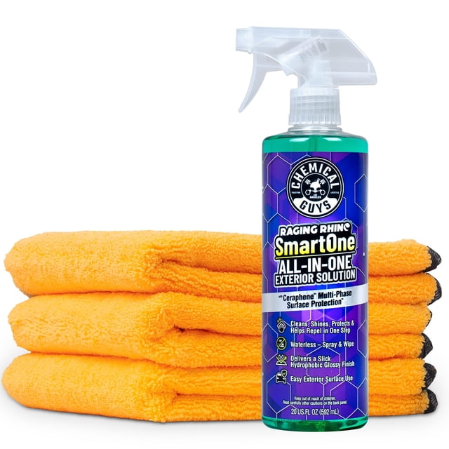 Chemical Guys Raging Rhino Lavado en Seco para Auto 592 ml