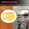 thumbnail image 4 of Door Lock Installation Kit 1-3/8" - 1-3/4" Guide Template Hole Saw for Wooden Doors Deadbolts Locksets, 4 of 7
