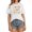 White, variant on Groovy Love Like Jesus Religious God, Girls Women Christian T-Shirt