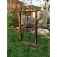 thumbnail image 3 of Hanging Basket Wood Stand Teak No, 3 of 5
