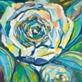 thumbnail image 2 of Vertentes, Jeanette 12x12 Black Ornate Wood Framed with Double Matting Museum Art Print Titled - Rose, 2 of 4
