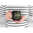 thumbnail image 2 of There Is a Good Chance This Is Gin, Black 11oz Ceramic Mug, 2 of 5