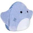 thumbnail image 4 of Squishmallows Official Kellytoy Plush Sea Life Squad 8 inch Aziza the Stingray, 4 of 6
