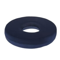 Soft Foam Donut Pillow - Tailbone & Coccyx Seat Cushion | Pain Relieve Pillow for Hemorrhoid, , Post Natal, Post Surgery, - Dark Blue 30x11cm