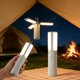 thumbnail image 5 of Linterna plegable de camping de 3 hojas: linterna LED portátil superbrillante, lámpara recargable para exteriores, ideal para senderismo, emergencias y trabajo., 5 of 6