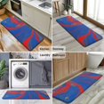 thumbnail image 6 of Blue Red Gold Marble Pattern Kitchen Rug Mat,Kitchen Runner Rugs Non Skid Washable,Decorative Kitchen Floor Mats for Kitchen,Sink,Laundry,17"x47.2", 6 of 7