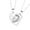 Silver, variant on Necklaces & Pendants Love Stitching Couple Necklace Girlfriend Clavicle Chain Valentine's Day Gift (Silver )