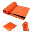 thumbnail image 4 of PERCEN Rectangular Bivy Sleeping Bag, Orange, 4 of 7