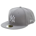 thumbnail image 1 of Gorra New York Yankees Basic 59FIFTY ajustada gris, 1 of 2