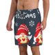 thumbnail image 2 of Balery Three Cute Christmas Gnomes Traje de Baño Estilo Hawaiano para Hombre, Shorts de Secado Rápido con Bolsillos-X-Large, 2 of 6