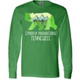 thumbnail image 3 of Inktastic Smoky Mountains, Tennessee- Mountains and Bear Shape Long Sleeve T-Shirt, 3 of 5