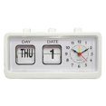 thumbnail image 3 of Retro Calendar Flip Clock Bedside Square Clock with 3 Press Button Household, 3 of 5