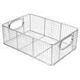 thumbnail image 2 of Shisuyan Frying Basket Silver 1Set 12X8X4In, 2 of 8