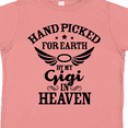 thumbnail image 4 of Inktastic Handpicked for Earth By My Gigi in Heaven with Angel Wings Boys or Girls Toddler T-Shirt, 4 of 5