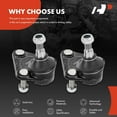 thumbnail image 5 of A-Premium 2Pcs Front Lower Ball Joint Kit Compatible with Volkswagen Golf 2004 & Audi TT 2000-2006, TT Quattro 2000-2006, 5 of 7