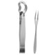 thumbnail image 4 of unbranded 1Jgo Pinzas Y Tenedor Para Escargot De Acero Inoxidable Plateado Herramientas Prácticas Para Casa, 4 of 7