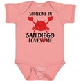 thumbnail image 3 of Inktastic Someone in San Diego Loves Me Boys or Girls Baby Bodysuit, 3 of 5