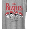 thumbnail image 3 of The Beatles - Beatles Christmas - Women's Short Sleeve Graphic T-Shirt, 3 of 6