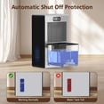 thumbnail image 6 of Dehumidifier for Home, 95 OZ Water Tank, (1000 sq.ft) Dehumidifiers for Bathroom Bedroom Basement with Auto Shut Off,7 Colors LED Light(Silver), 6 of 16