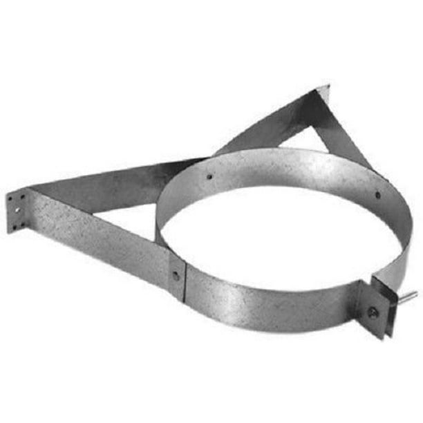 Duravent 6DPWS 9068 6" Duraplus Chimney Pipe Wall Support Bracket
