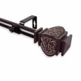 thumbnail image 3 of Margot 1" Curtain Rod-Color:Light Gold,Size:160-240", 3 of 4
