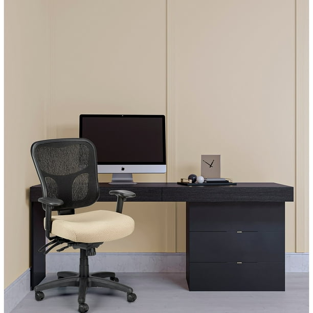 Tempur Pedic TP8000 Ergonomic Mesh Mid Back Task Chair Beige TP8000 BEIGE