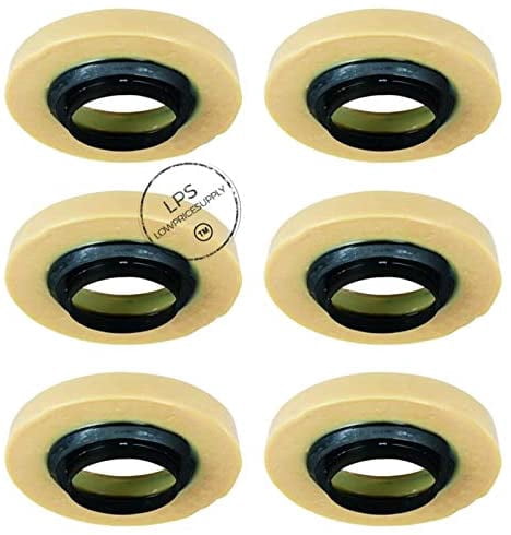6 PACK Toilet Wax Ring Toilet Bowl Wax Ring Gasket for Toilet Bowl