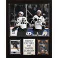 thumbnail image 1 of NHL Crosby-Lemieux Pittsburgh Penguins Player Plaque, 1 of 3