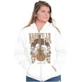thumbnail image 3 of Nashville Tennessee Music City Zip Hoodie Sweatshirt Women Brisco Brands S, 3 of 5
