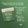 thumbnail image 5 of Dr. Mercola Organic Bone Broth Collagen Powder - Chocolate, 30 Servings (30 Scoops), Dietary Supplement, Supports Bone and Joint Comfort, USDA Organic, Non-GMO, 5 of 7