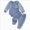 A12-Blue, variant on Toddler Baby Boy Fall Clothes Long Sleeve Pullover Sweatshirt Tops Joggers Pants Set Winter Outfits(Brown,6-12 Months)