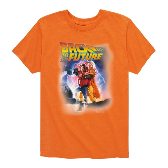 Back To The Future - Time is Ticking Cover Art - Toddler & Youth Short Sleeve Graphic T-Shirt
