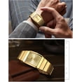 thumbnail image 5 of Square Watch for Men and Women - Stainless Steel With Date - Casual Men's Watches, 5 of 8