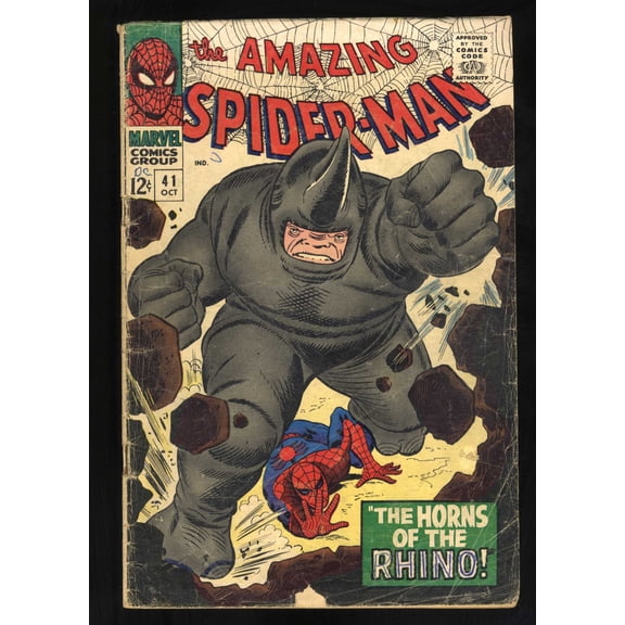 Amazing Spider-Man #41 GD 2.5 1st Appearance Rhino! Comic Book