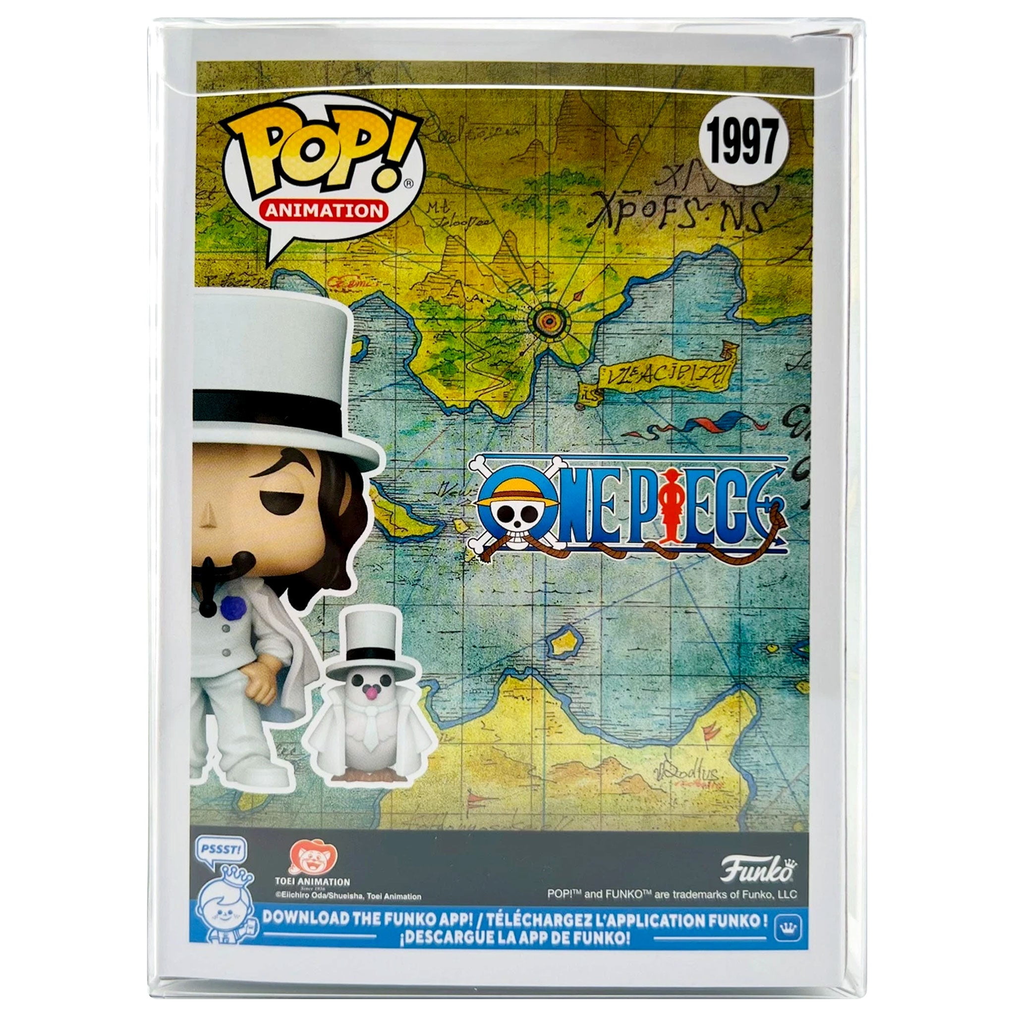 Funko Pop! & Buddy Animation: One Piece - Rob Lucci with Hattori #1997 Toy Temple Exclusive