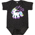 thumbnail image 3 of Inktastic Lil Sis Unicorn Little Sister Girls Baby Bodysuit, 3 of 5