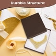 thumbnail image 6 of Novel Box 8 Pack Chocolate Cardboard Cotton Filled Jewelry Gift Boxes 7x5x1.25 Inches with Lids, 6 of 7