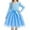 Sky Blue, variant on ZOYOEN Toddler Girls Birthday Dress- Ruffle Flowly Long Sleeve Strap Party Dresses Midi Dresses Pink Size 3 T