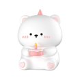 thumbnail image 3 of Xihbxyly Luz de Noche de Oso, Lámpara Recargable de Brillo Suave, Brillo Ajustable con Toques, Temporizador de Apagado de 30 Minutos, Ideal para Usar Junto a La Cama, Regalo Perfecto, Diseño Portátil, 3 of 7