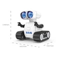 thumbnail image 3 of Remote Control Robot Toy for Kids 3 4 5 6 7 8 12 Years Old with Gesture Sensing Intercom Function LED Light Eyes and Rechargeable Battery, 3 of 9