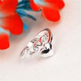 thumbnail image 4 of EOEMY 925 Solid Sterling Silver Plated Women Men New Fashion Ring Gift Size Open H15, 4 of 5