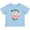 AE-Light Blue, variant on Inktastic Baby Flamingo My Grammy Loves Me with Flower Wreath Boys or Girls Baby T-Shirt