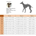 thumbnail image 3 of HQREA Fleece Dog Jumpsuit, Soft Warm Dog Coat Winter Clothes for Italian Greyhound, 3 of 6