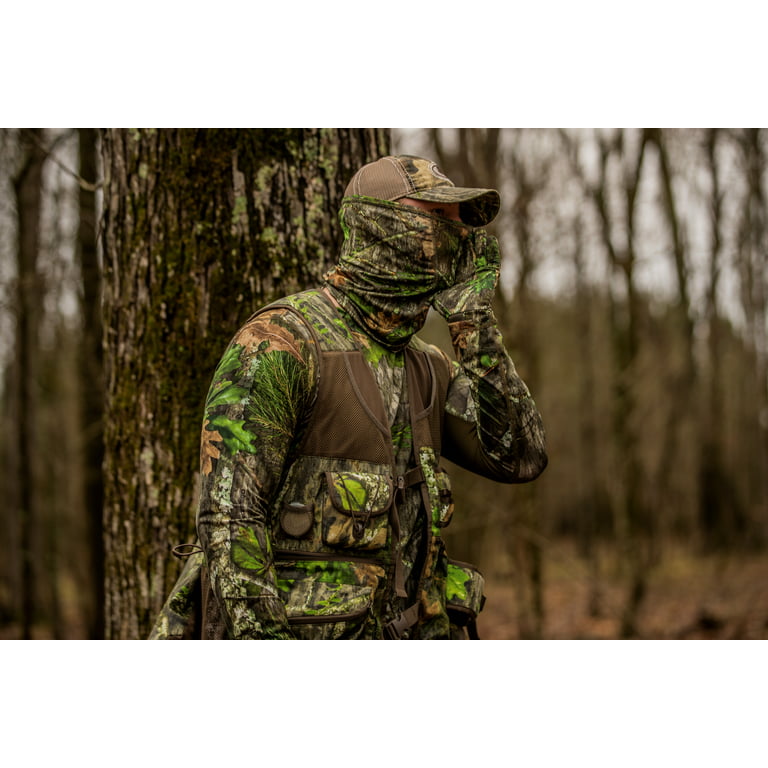 Mossy Oak Obsession Mens Long Sleeve Performance Turkey Hunting