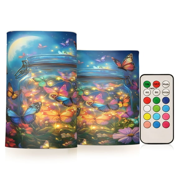 BZSMCE Flameless Candles LED Lights Lights Of Fairy Creativity Battery Candles