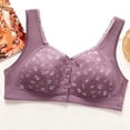 thumbnail image 7 of SCSAlgin Daisy Bras for Older Women Floral Bra Wireless Front Closure Bras for Senior Daisy Comfort Tshirt Bra, 7 of 7