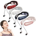 thumbnail image 1 of Dianli Pain Relief Neck Massager Spine Support Hot Compress Therapy Device With Bluetooth Headset Multi-Function Heating Pad for Shoulder and Vertebra Protection Wireless, 1 of 6