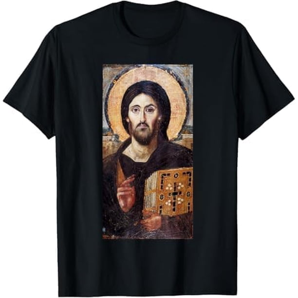 Jesucristo Pantocrator Sinaí Christian Icon Gifts - Camiseta